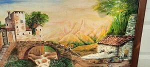 Vintage original oil painting